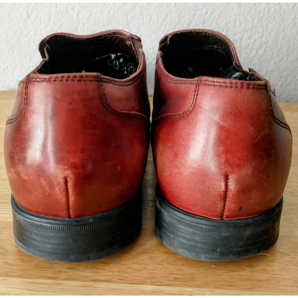 COLE HAAN Air Jefferson 2 Gore II Brown Leather Loafers 10.5 Slip On Work - Picture 3 of 8